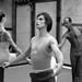 Platinum print of "At the Barre"; click to enlarge